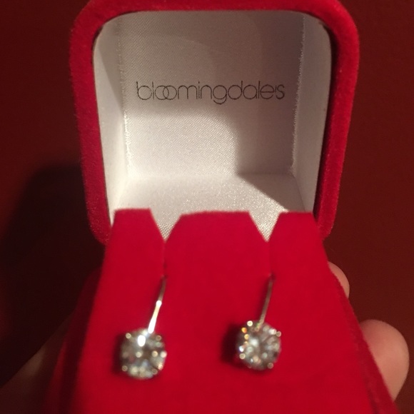 Bloomingdale's Jewelry Bloomingdales Stirling Silver Earings Poshmark